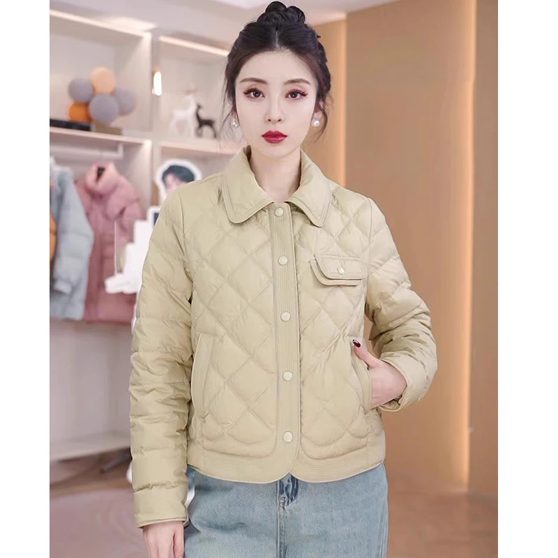 Lightweight Du down Jaet ort Sle Korean Drama Women's Faion Versatile Slimming Diamond Pattern Autumn Winter New Ar...
Lightweight Du down Jaet ort Sle Korean Drama Women's Faion Versatile Slimming Diamond Pattern Autumn Winter New Ar...