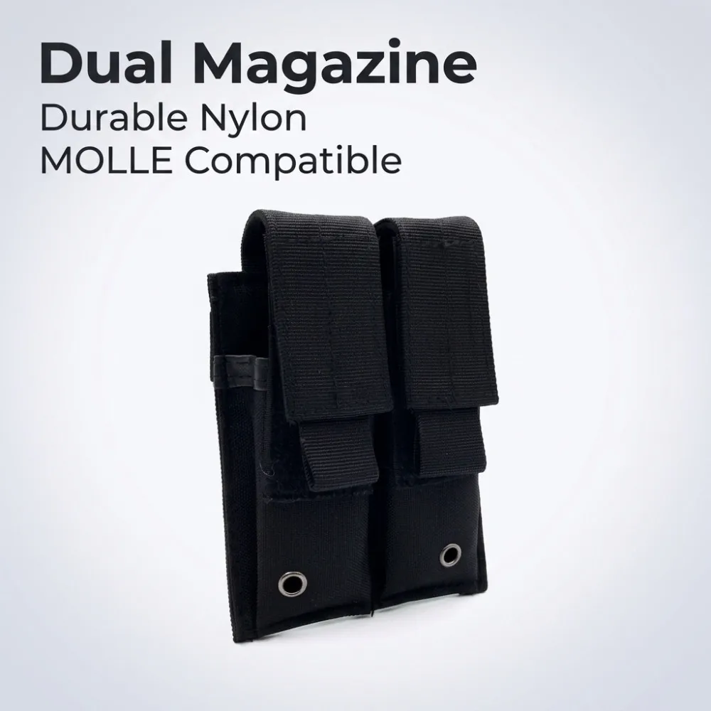 OPHIDIAN 9mm Magazine Bag, Double Single Magazine Bag, Open Lid Magazine Bag Outdoor Spring for Lantern M1911 92F Ba
OPHIDIAN 9mm Magazine Bag, Double Single Magazine Bag, Open Lid Magazine Bag Outdoor Spring for Lantern M1911 92F Ba