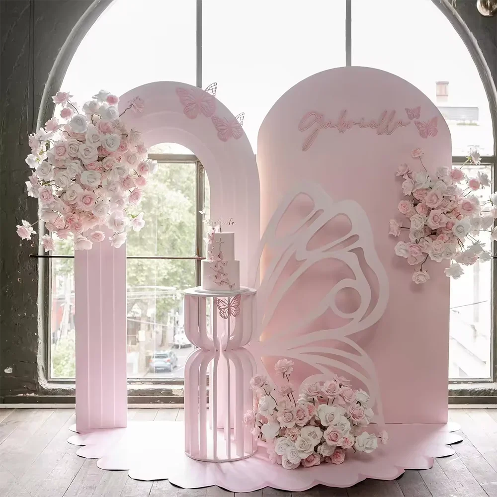 FSDKX Arch Bracket Wall Decoration White Acrylic Wedding Event Background PVC Crafts
FSDKX Arch Bracket Wall Decoration White Acrylic Wedding Event Background PVC Crafts