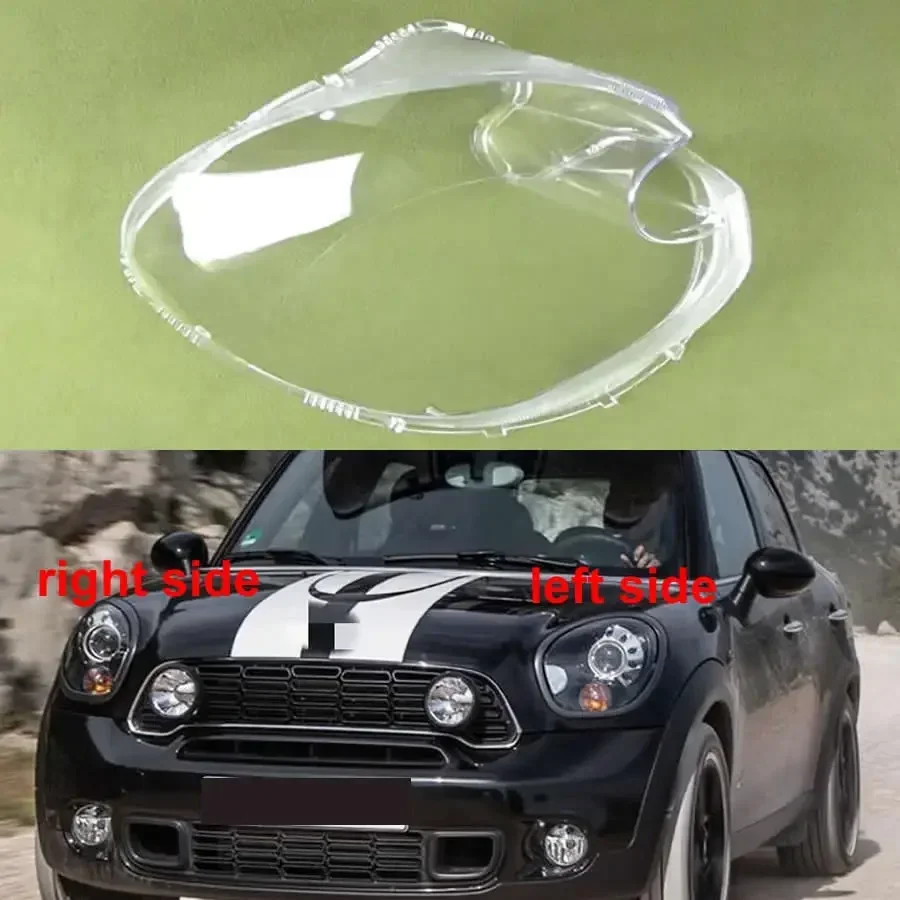 For BMW MINI R60 2011 2012 2013 2014 2015 2016 Auto Accessories Transparent Cover Headlights Shell Lampshade Lens Plexiglass
For BMW MINI R60 2011 2012 2013 2014 2015 2016 Auto Accessories Transparent Cover Headlights Shell Lampshade Lens Plexiglass