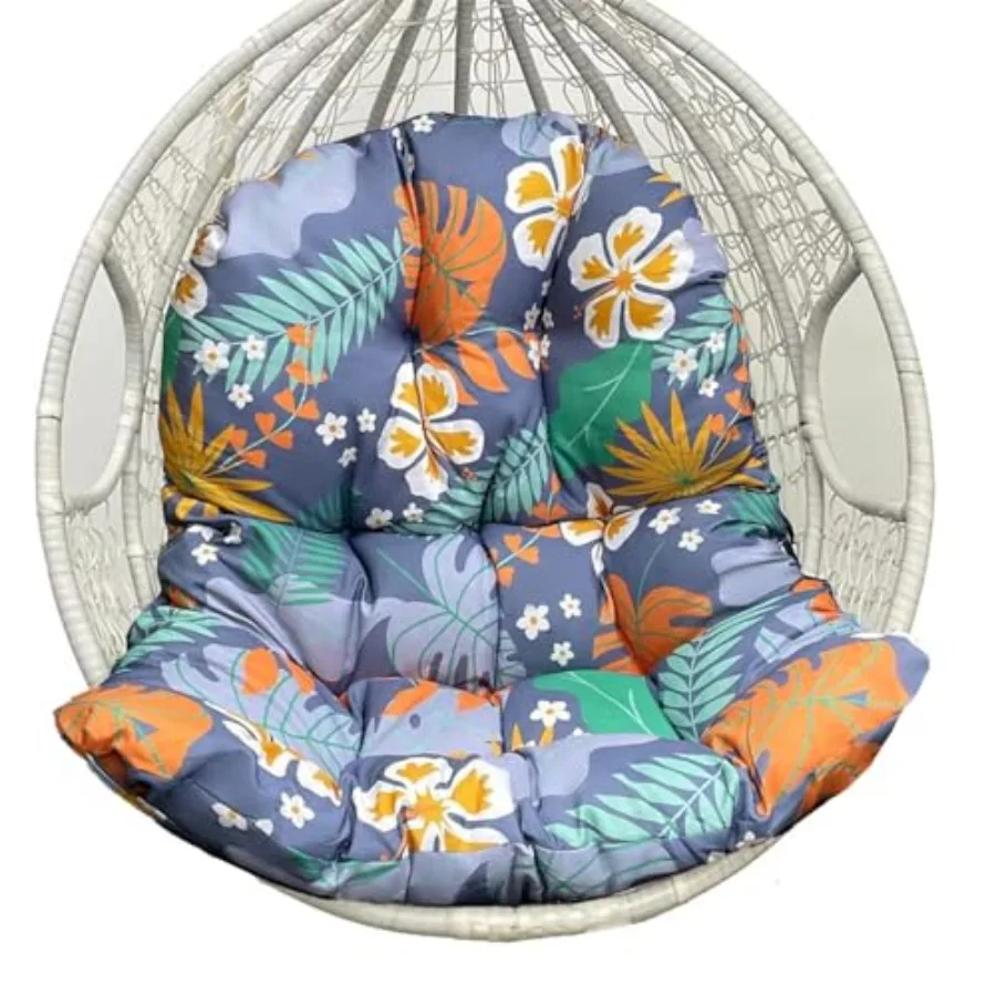Outdoor Hanging Egg Chair Cushion Replacement Thicken Waterproof Basket Swing Chair Cushion Printed U-Shaped Seat Pad for Patio
Outdoor Hanging Egg Chair Cushion Replacement Thicken Waterproof Basket Swing Chair Cushion Printed U-Shaped Seat Pad for Patio
