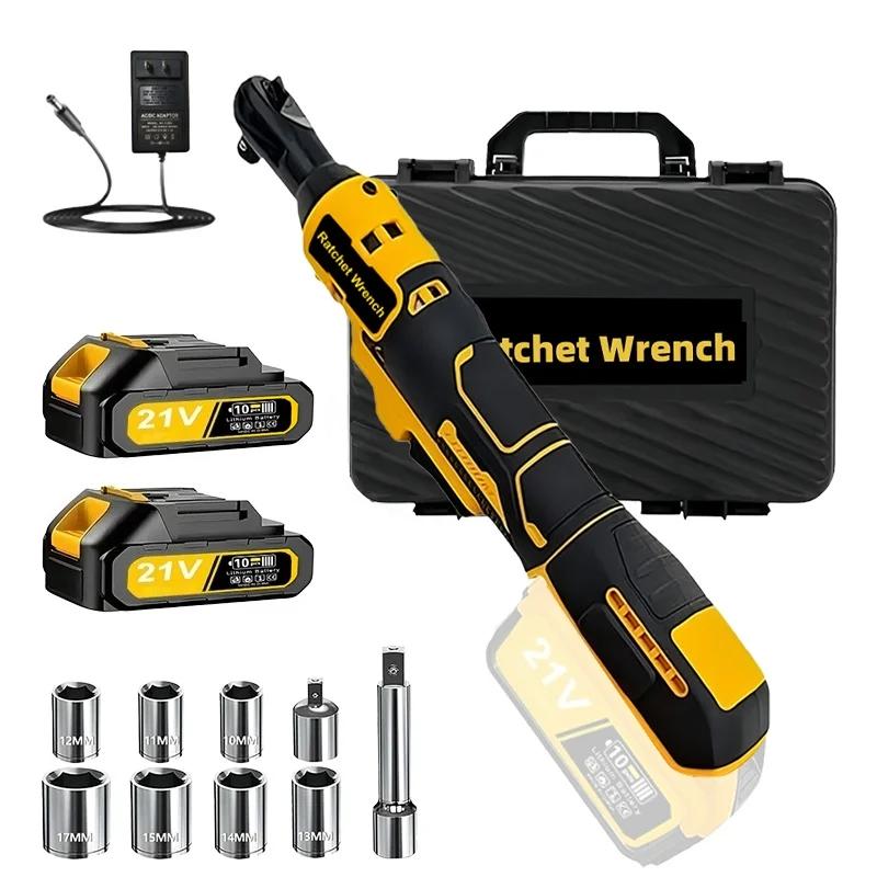 3/8 "wireless Ratchet Wrench, 21V Electric Ratchet Wrench 45ft Lb Force, 2 2000mAh Lithium-ion Batteries, Variable Speed Electric Ratchet Wrench, Toothless Ratchet Wrench, Torque Wrench Tool
3/8 "wireless Ratchet Wrench, 21V Electric Ratchet Wrench 45ft Lb Force, 2 2000mAh Lithium-ion Batteries, Variable Speed Electric Ratchet Wrench, Toothless Ratchet Wrench, Torque Wrench Tool