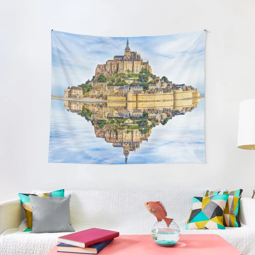 Mont Saint Michel Reflection Tapestry Home Decor Accessories Wall Coverings Room Decoration Aesthetic Art Mural Tapestry
Mont Saint Michel Reflection Tapestry Home Decor Accessories Wall Coverings Room Decoration Aesthetic Art Mural Tapestry