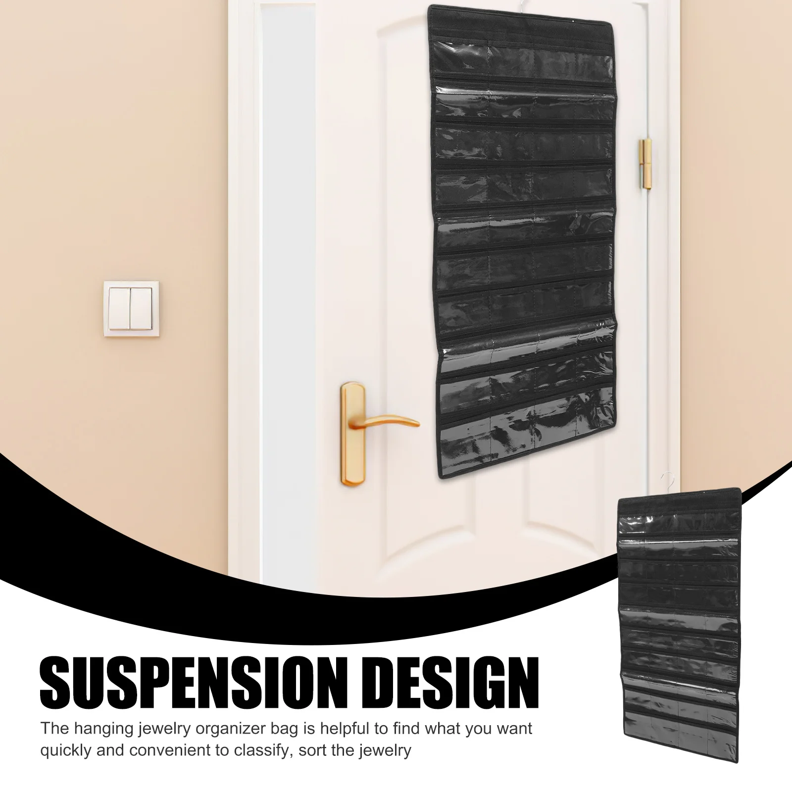 Легкий органайзер для украшений на 48 карманов, не выцветает, для хранения серег, ожерелий, браслетов, настенный дисплей
Легкий органайзер для украшений на 48 карманов, не выцветает, для хранения серег, ожерелий, браслетов, настенный дисплей