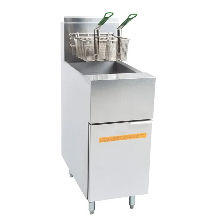 Free Standing French Fries Deep Fryer Frymaster Potato Gas Deep Fryer Open French Fryer
Free Standing French Fries Deep Fryer Frymaster Potato Gas Deep Fryer Open French Fryer