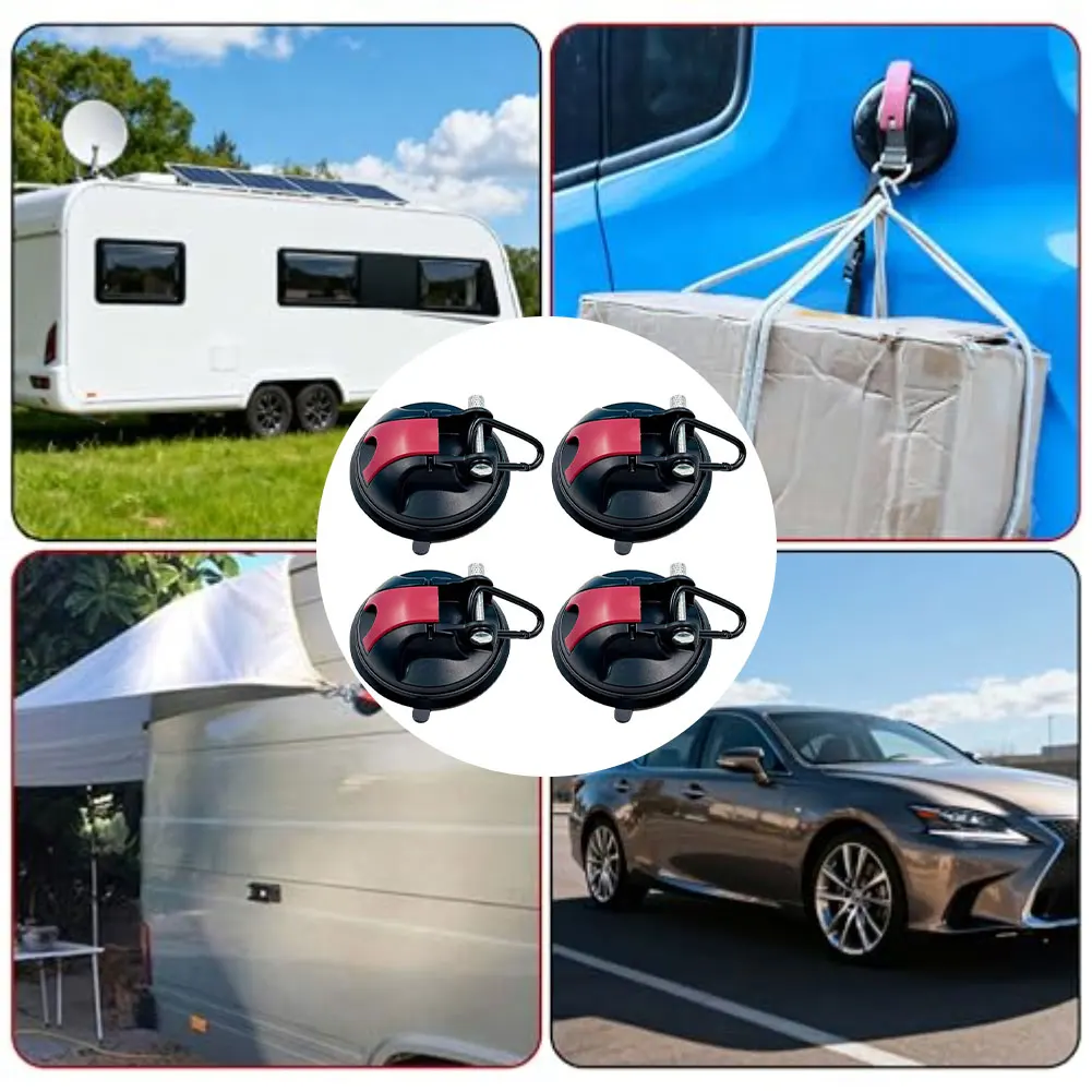 Camping Car Suction Cup 30 Kg Suction Power For Car RV Outdoor Camping Tent Tarps Fixing Device Tensioner
Camping Car Suction Cup 30 Kg Suction Power For Car RV Outdoor Camping Tent Tarps Fixing Device Tensioner