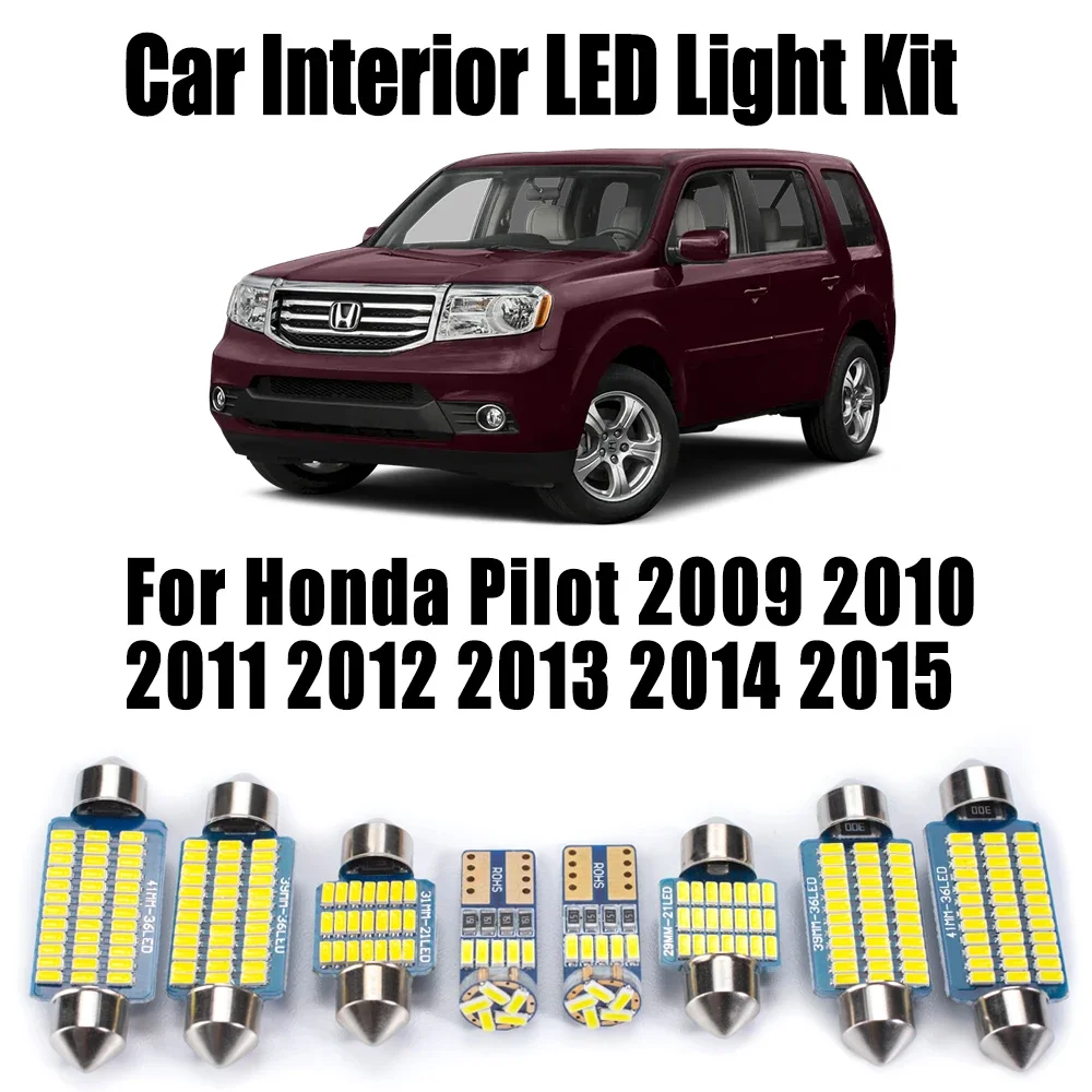 19 шт. Canbus для Honda Pilot 2009 2010 2011 2012 2013 2014 2015 автомобильное косметическое зеркало аксессуары светодиодный комплект внутреннего освещения с картой купола
19 шт. Canbus для Honda Pilot 2009 2010 2011 2012 2013 2014 2015 автомобильное косметическое зеркало аксессуары светодиодный комплект внутреннего освещения с картой купола