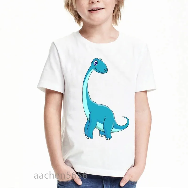 Cute Dinosaur Cartoon Print Baby Funny Cartoon Print White T-shirt Kids Summer O-Neck Tops Boys & Girls Tshirt Baby Clothes
Cute Dinosaur Cartoon Print Baby Funny Cartoon Print White T-shirt Kids Summer O-Neck Tops Boys & Girls Tshirt Baby Clothes