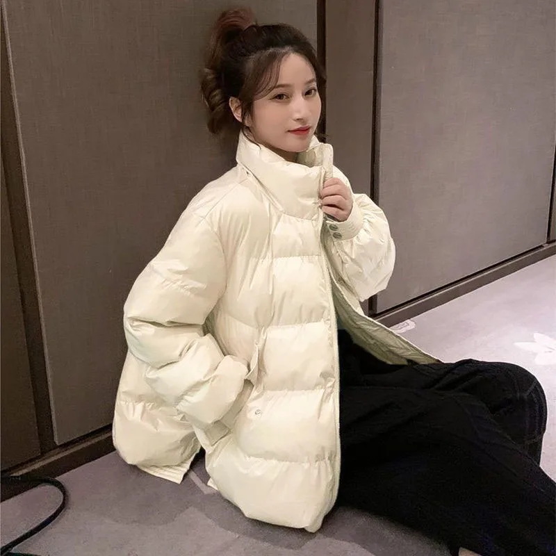 2023 Autumn Winter Fashion Women Cotton Jackets Elegant Retro Short Cotton Jackets Casual Loose Thicken Warm Korean Cotton Coat
2023 Autumn Winter Fashion Women Cotton Jackets Elegant Retro Short Cotton Jackets Casual Loose Thicken Warm Korean Cotton Coat