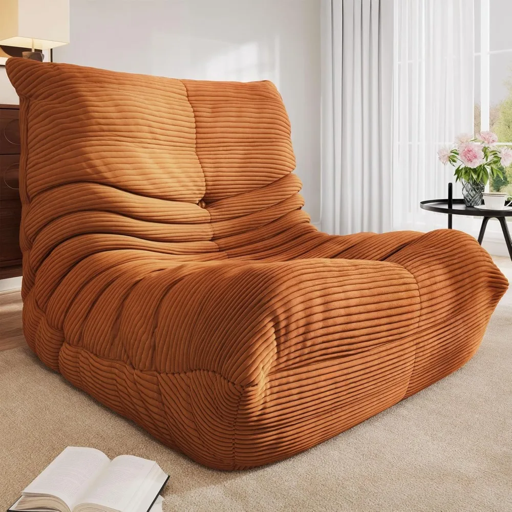 Bean Bag Chairs for Adults, Giant Lazy Floor Sofa with Memory Foam, Comfy Cordury Fireside Chair Beanbags for Living Room Apartm
Bean Bag Chairs for Adults, Giant Lazy Floor Sofa with Memory Foam, Comfy Cordury Fireside Chair Beanbags for Living Room Apartm