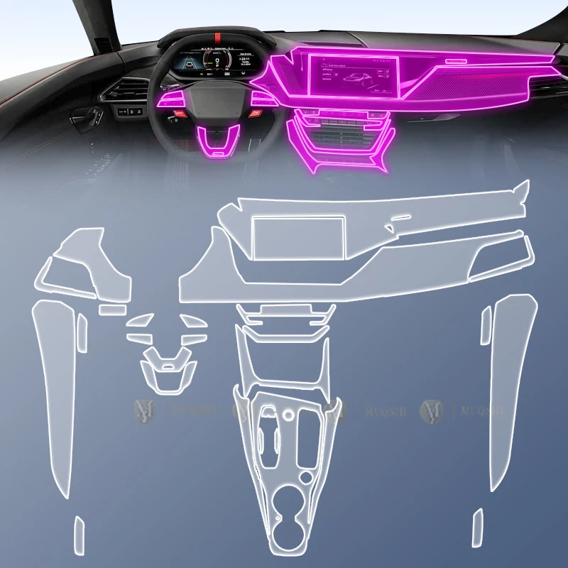 For Audi RS e-tron GT 2021-2023Car Interior Film Dashboard piano board Shift center console Anti-scratch transparen TPU PPF Film
For Audi RS e-tron GT 2021-2023Car Interior Film Dashboard piano board Shift center console Anti-scratch transparen TPU PPF Film