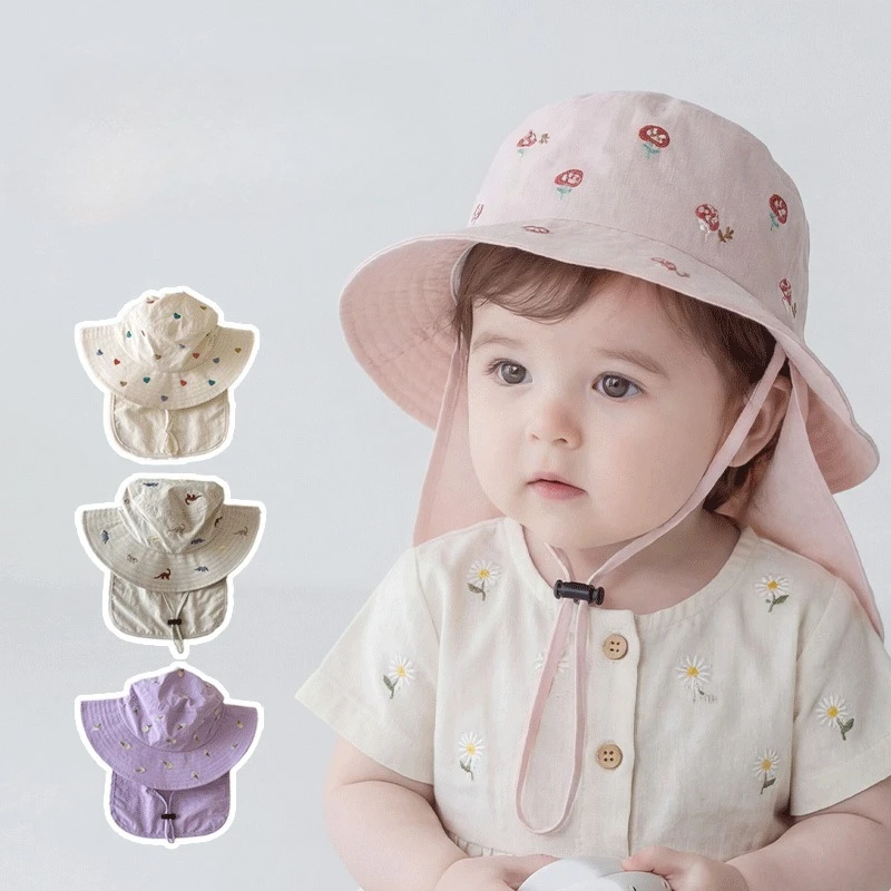 Summer Kids Hat Quick-drying Thin 2-6years Boys Girls Sunshade Sunscreen Fishman's Hat Cartoon Baby Shawl Hat Kids Accessories
Summer Kids Hat Quick-drying Thin 2-6years Boys Girls Sunshade Sunscreen Fishman's Hat Cartoon Baby Shawl Hat Kids Accessories