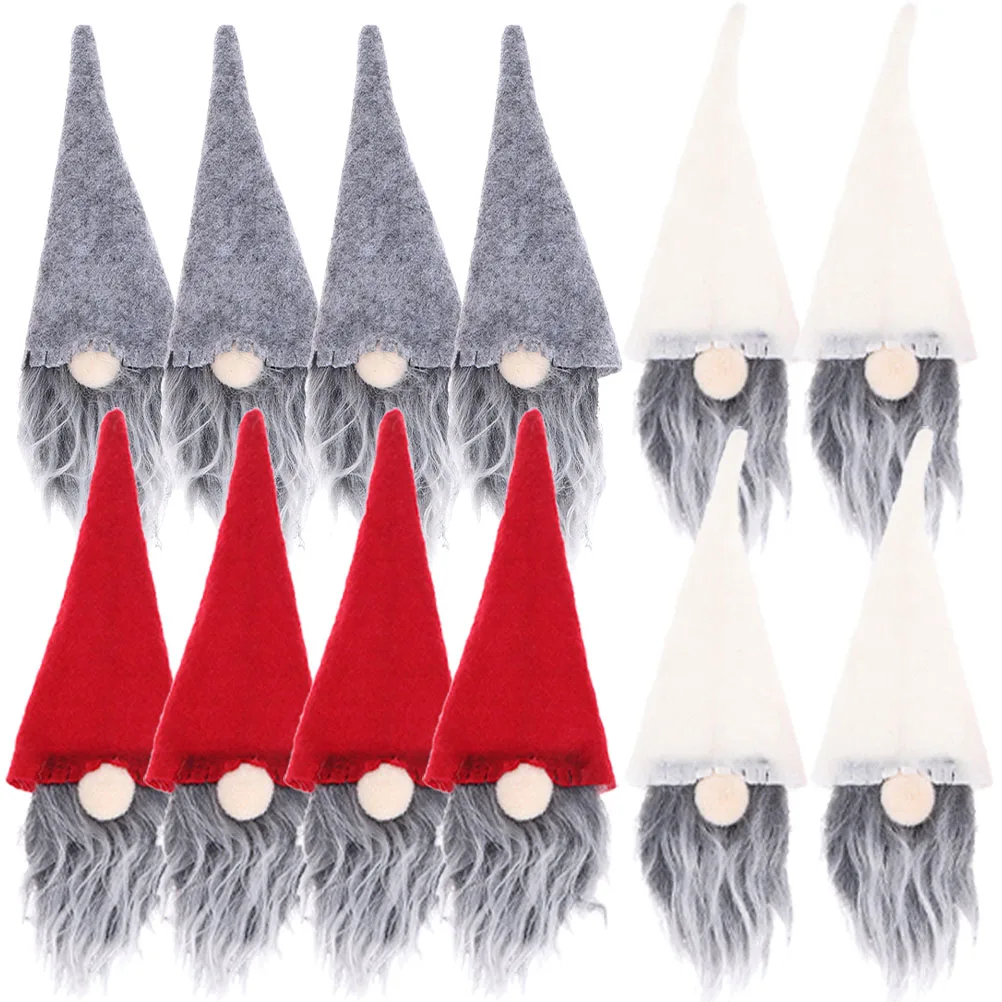 12 Pcs Christmas Hat Bottle Covers Bright Color Decorative Wrap Fit Most Bottles Reusable Non Woven Bar Tools
12 Pcs Christmas Hat Bottle Covers Bright Color Decorative Wrap Fit Most Bottles Reusable Non Woven Bar Tools