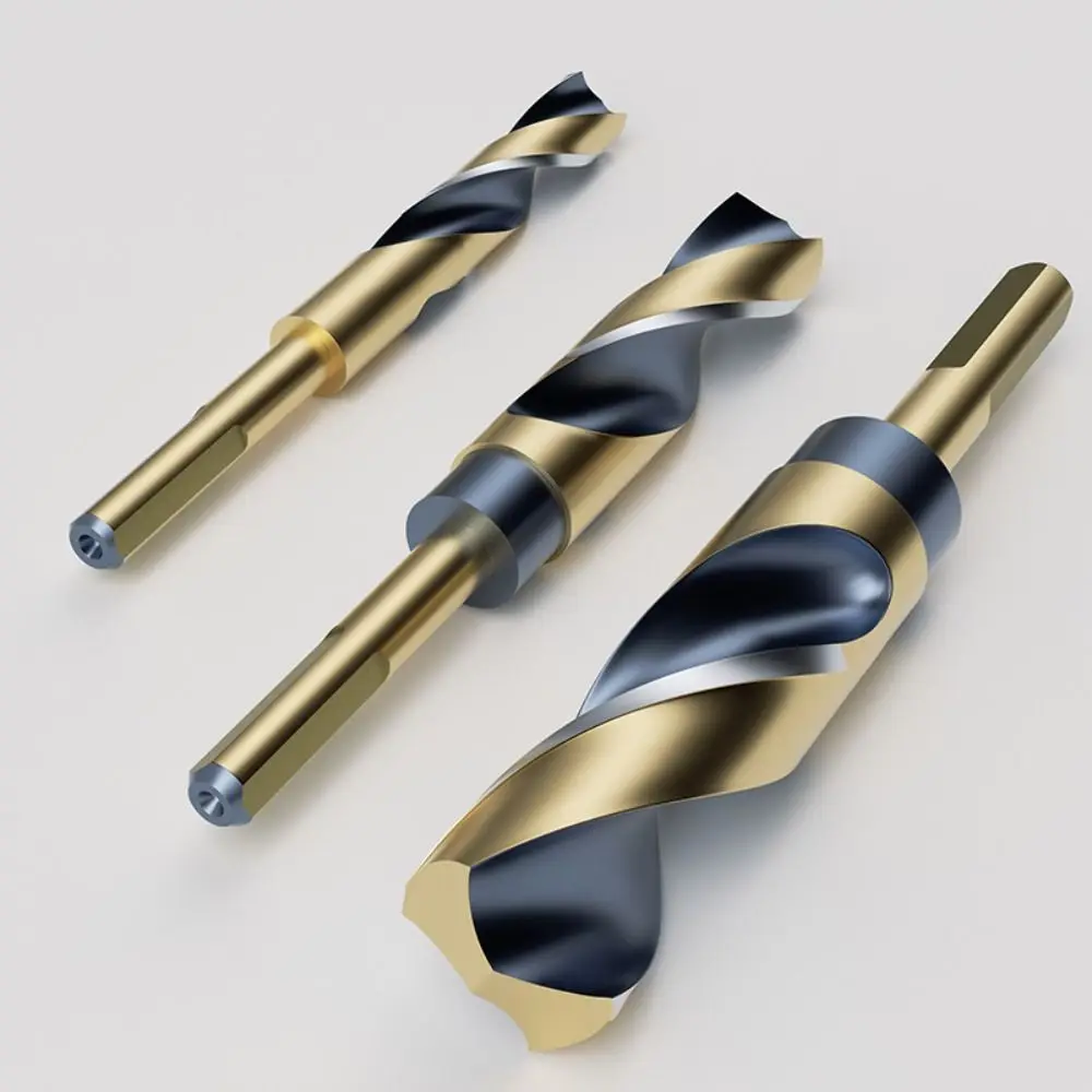 Multi-function 12-30mm Twist Drill Bit HSS Round Shank CNC Drilling Bit Portable Reduced Shank Drills Drilling Tool
Multi-function 12-30mm Twist Drill Bit HSS Round Shank CNC Drilling Bit Portable Reduced Shank Drills Drilling Tool