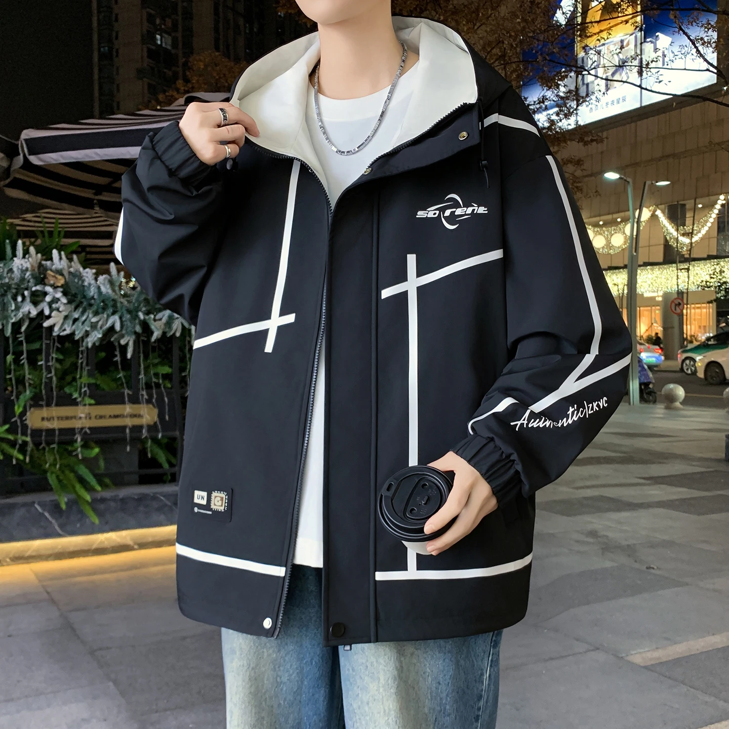 Male Jackets Men's Blazers Windbreaker Men's Clothing Casual Coat Spring Autumn Outerwear Men's Fashion Leisure Menswear Camping
Male Jackets Men's Blazers Windbreaker Men's Clothing Casual Coat Spring Autumn Outerwear Men's Fashion Leisure Menswear Camping