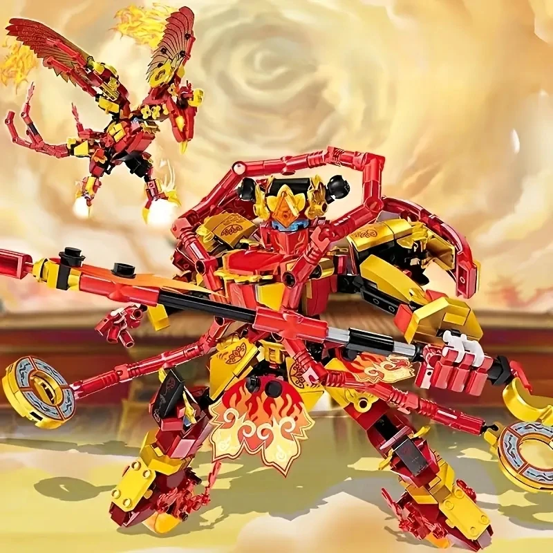 1000+PCS Dual-Form Transforming Mecha Figure Building Blocks | Durable ABS Material | Festival Gift & Home Decoration
1000+PCS Dual-Form Transforming Mecha Figure Building Blocks | Durable ABS Material | Festival Gift & Home Decoration