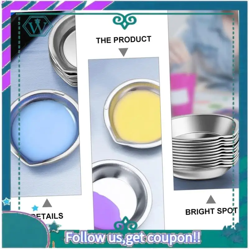 Upgraded 24Pcs Easy Pour Palette Mini Spray-Paint Small Paint Mixing Cups With Spout Makeup Palettes Makeup Paint Tray
Upgraded 24Pcs Easy Pour Palette Mini Spray-Paint Small Paint Mixing Cups With Spout Makeup Palettes Makeup Paint Tray