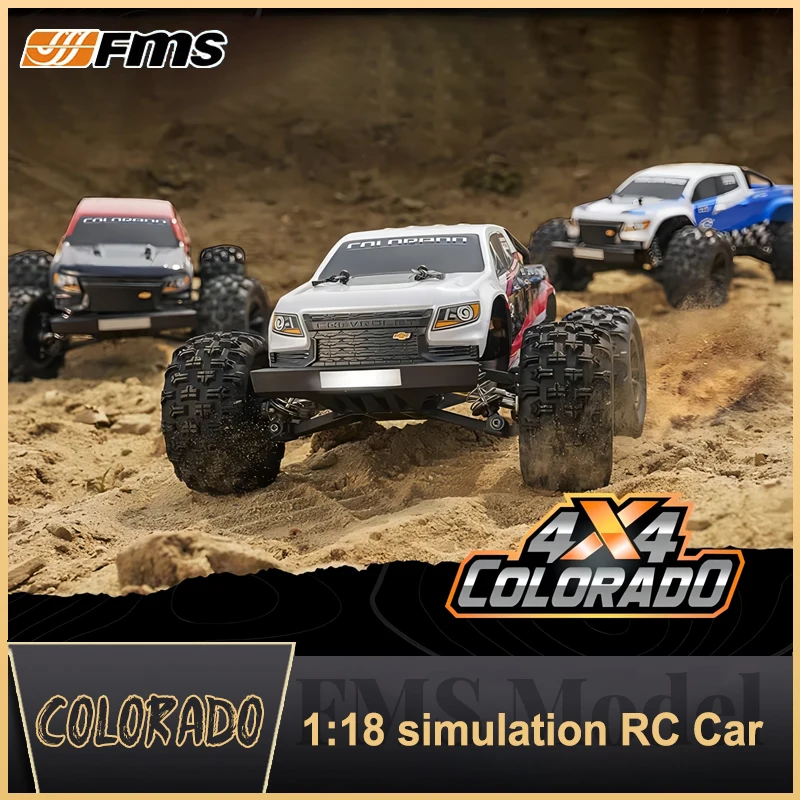 FMS 1/18 Colorado Simulation Model Brushless RC Remote Control High Speed Off Road Hydraulic Shock Absorber Children's Toy Car
FMS 1/18 Colorado Simulation Model Brushless RC Remote Control High Speed Off Road Hydraulic Shock Absorber Children's Toy Car
