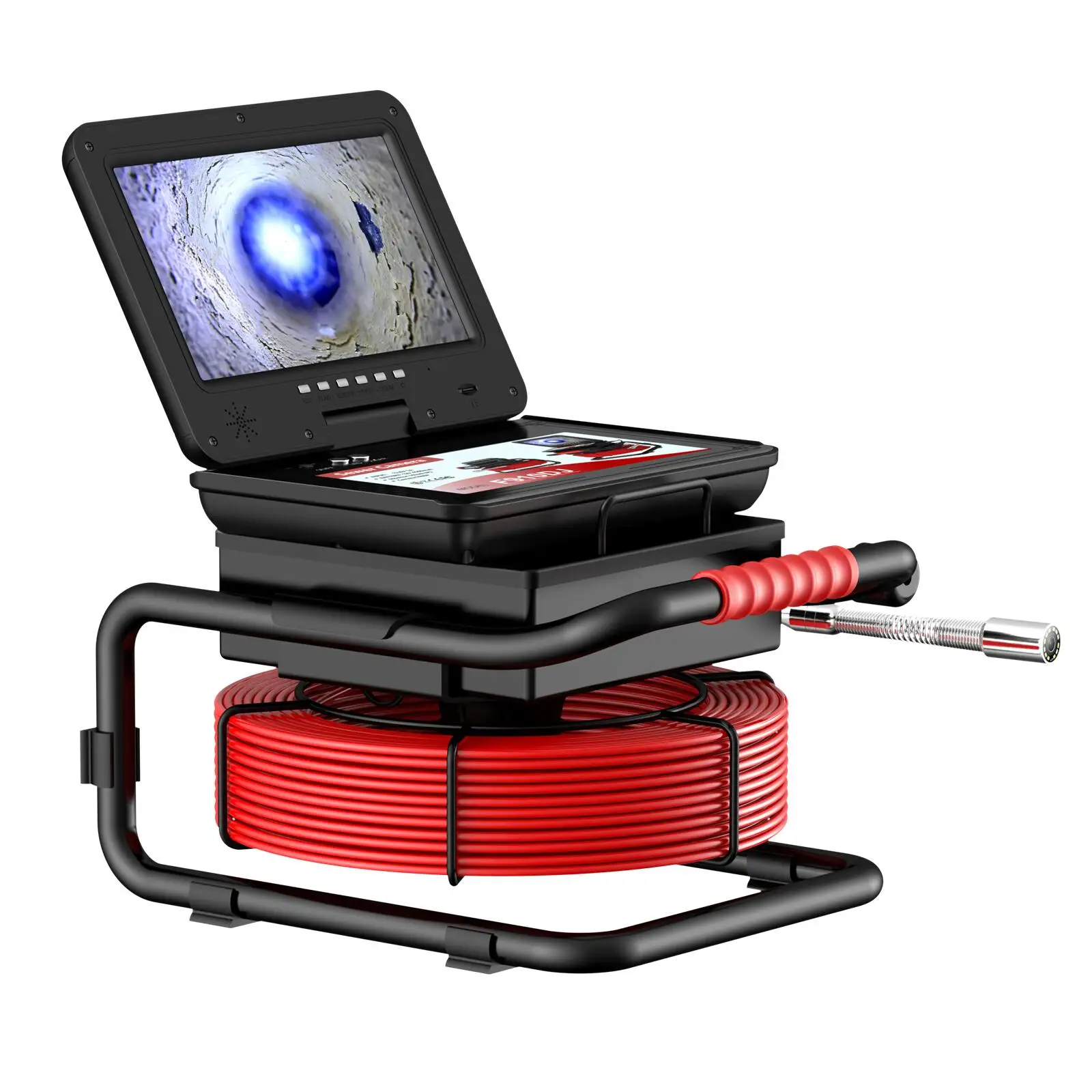 10" IPS Sewer Pipe Inspection with 512Hz Sonde Transmitter 30M 5mm Cable Drain Endoscope
10" IPS Sewer Pipe Inspection with 512Hz Sonde Transmitter 30M 5mm Cable Drain Endoscope