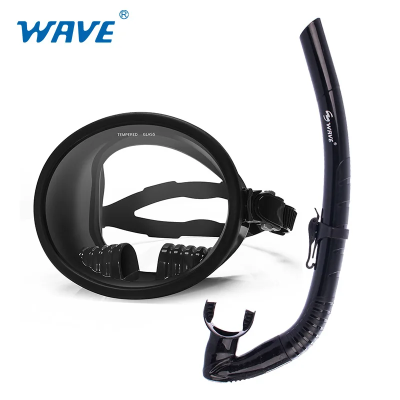WAVE Tempered Glass Single Lens Eyewear Waterproof Scuba Diving Masks Spearfishing Scuba Mask HD Snorkeling Equipment Mask
WAVE Tempered Glass Single Lens Eyewear Waterproof Scuba Diving Masks Spearfishing Scuba Mask HD Snorkeling Equipment Mask