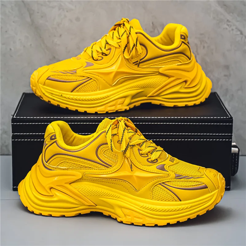2025 Latest Men's Thick Soled Height Increasing Men's Sports Shoes Trend Outdoor Men's Sports Shoes Hard-Wearing
2025 Latest Men's Thick Soled Height Increasing Men's Sports Shoes Trend Outdoor Men's Sports Shoes Hard-Wearing