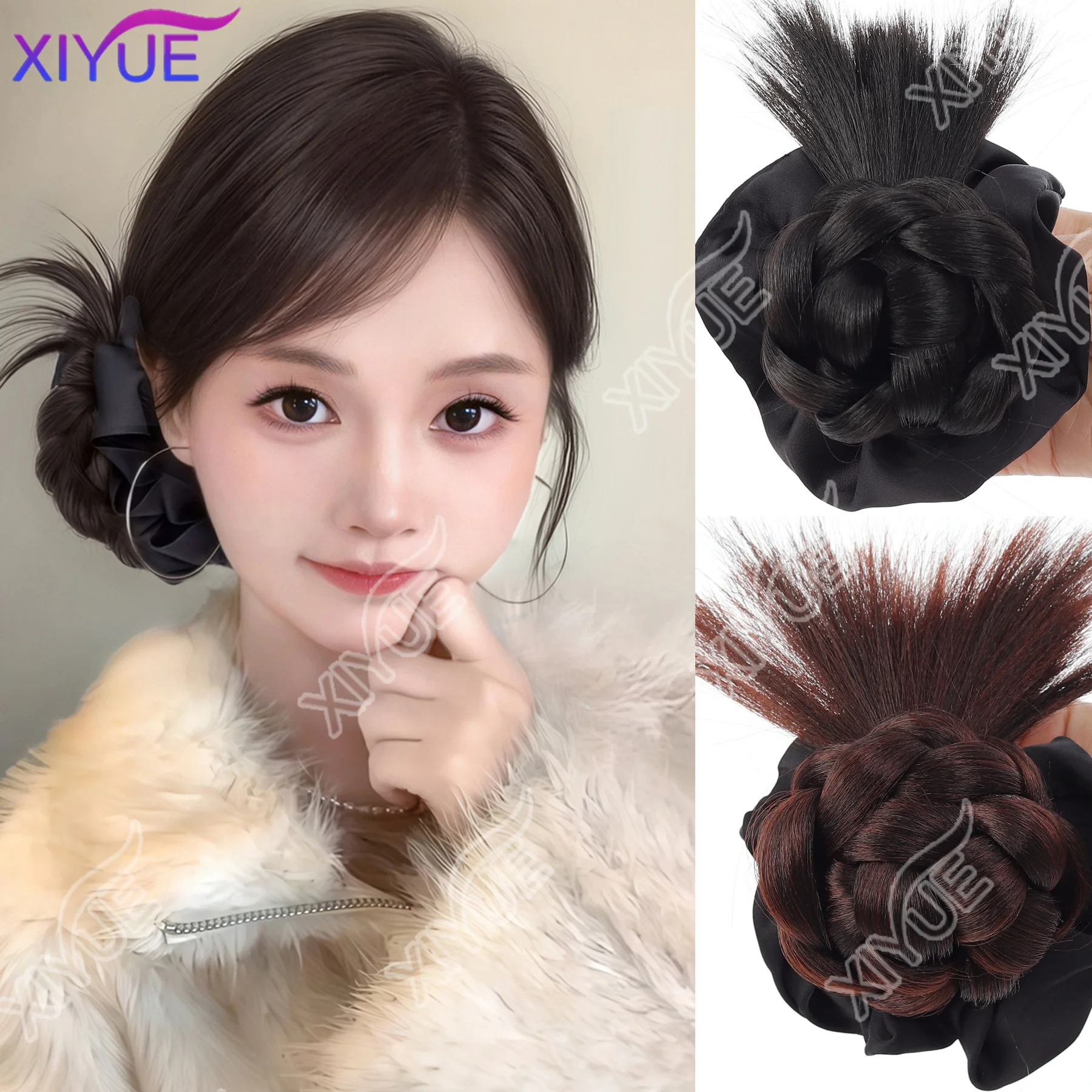 XIYUE Синтетический пучок для волос, пучок для волос, черное кольцо для волос, парик с низкими волосами, натуральный пушистый повседневный пучок для волос, подходит для женского парика
XIYUE Синтетический пучок для волос, пучок для волос, черное кольцо для волос, парик с низкими волосами, натуральный пушистый повседневный пучок для волос, подходит для женского парика
