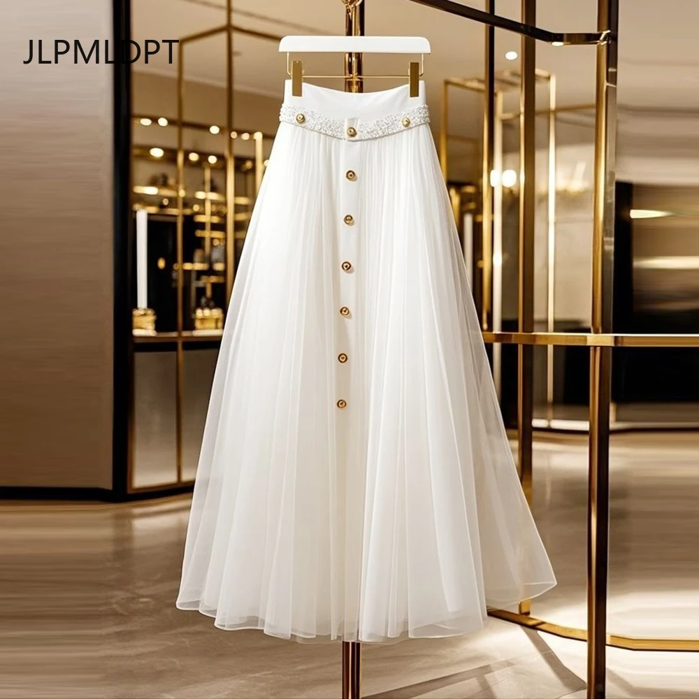 2025 super fire spring clothing new unique and beautiful umbrella skirt high-end exquisite temperament white mesh skirt
2025 super fire spring clothing new unique and beautiful umbrella skirt high-end exquisite temperament white mesh skirt