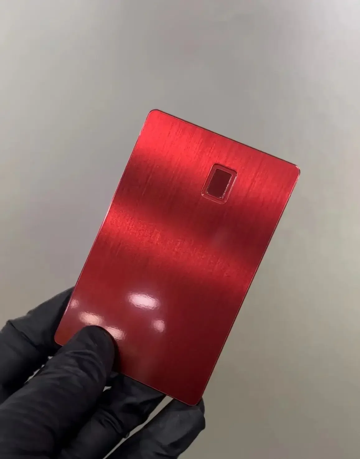 Brushed Finish Blank Metal Bank Card with Small Chip Slot
Brushed Finish Blank Metal Bank Card with Small Chip Slot