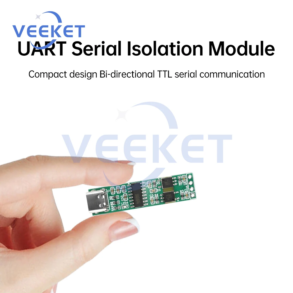 UART Serial Port Isolation Module CH340 High-Speed Isolation Usb To TTL Module Automatic Flow Control Type C
UART Serial Port Isolation Module CH340 High-Speed Isolation Usb To TTL Module Automatic Flow Control Type C