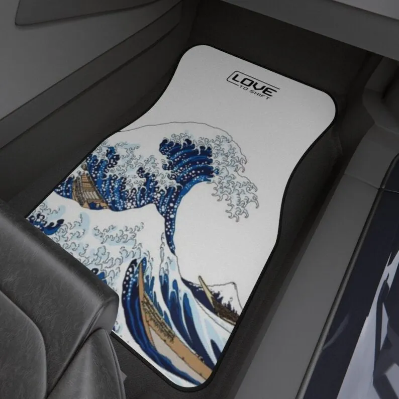 Car Mats, Great Wave, Car Floor Mats, Car Mats Set, Aesthetic Kanigawa Japanese Wave Car Accessories Polyester Mat for Gift
Car Mats, Great Wave, Car Floor Mats, Car Mats Set, Aesthetic Kanigawa Japanese Wave Car Accessories Polyester Mat for Gift