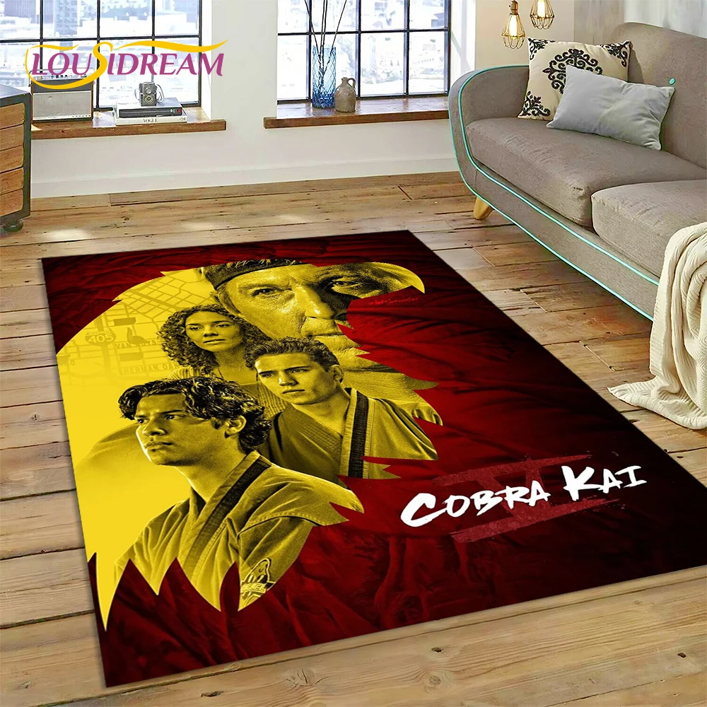 Cobra Kai Classics TV Amanda Karate Carpet Rug for Bedroom Living Room Home Sofa Decoration,Children Game Large Decor Floor Mat
Cobra Kai Classics TV Amanda Karate Carpet Rug for Bedroom Living Room Home Sofa Decoration,Children Game Large Decor Floor Mat