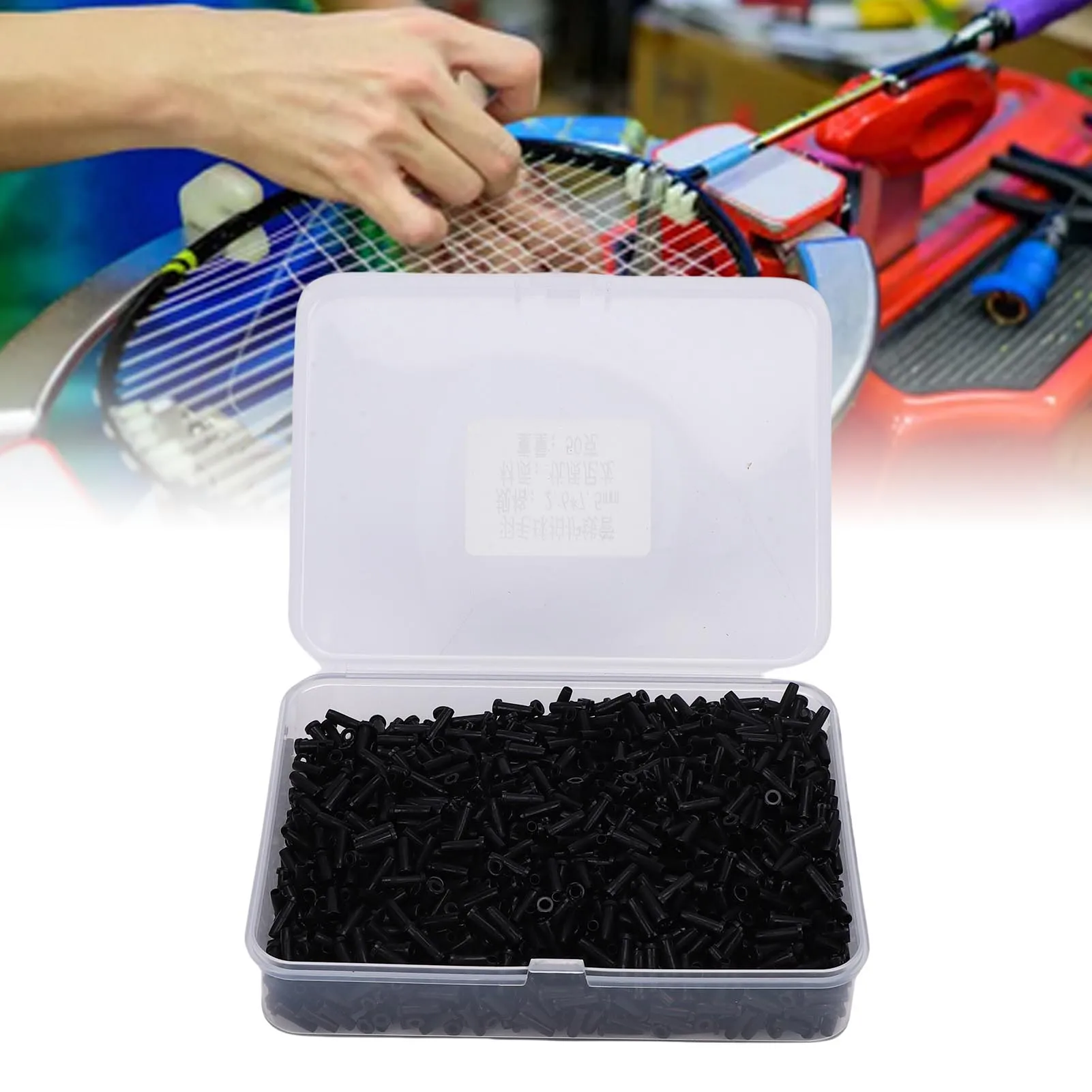 Badminton Grommets Set Nylon 2.1x7.5mm Badminton Racket Eyelets Protector String Guard for Replacement Maintenance
Badminton Grommets Set Nylon 2.1x7.5mm Badminton Racket Eyelets Protector String Guard for Replacement Maintenance