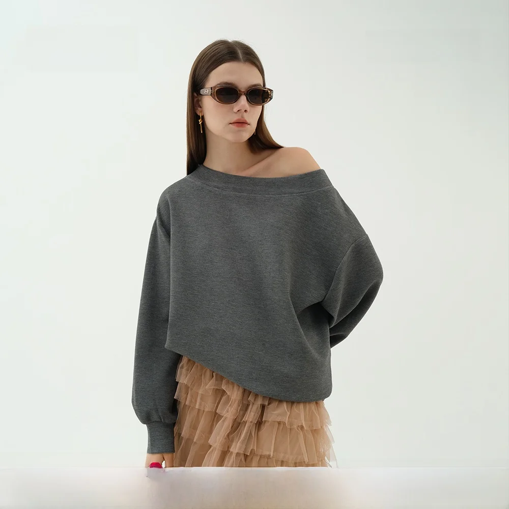 Loose Long Sleeve Sweatshirt Women's Casual Versatile Lazy Style Cotton Top Spring 2025 ZYTA Comfortable Streetwear
Loose Long Sleeve Sweatshirt Women's Casual Versatile Lazy Style Cotton Top Spring 2025 ZYTA Comfortable Streetwear