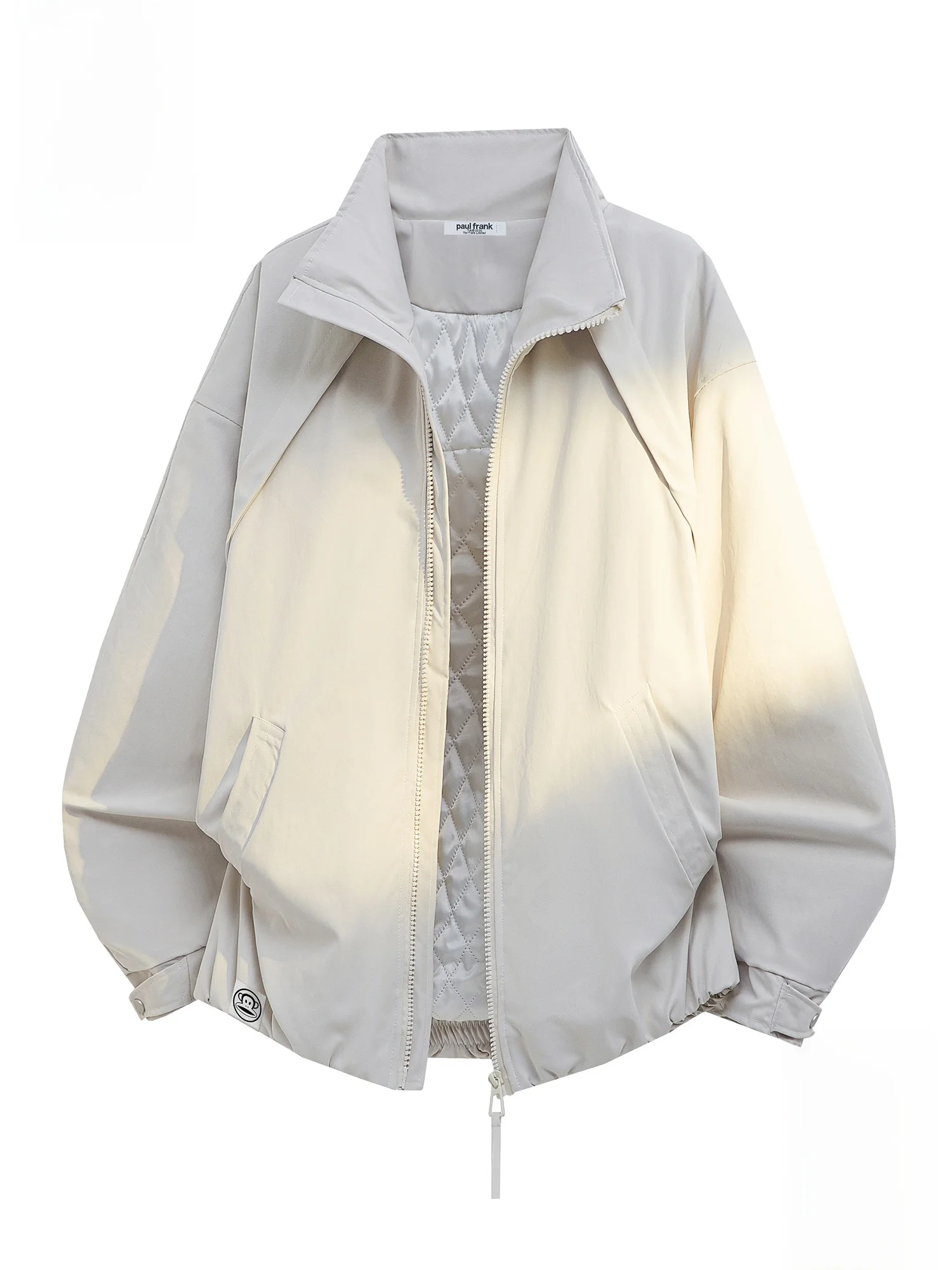 PaulFrank Spring Casual Loose Fit Men's Jaet Monkey Stand Collar Outerwear Polyester Fiber Long Sve Zipper Closure
PaulFrank Spring Casual Loose Fit Men's Jaet Monkey Stand Collar Outerwear Polyester Fiber Long Sve Zipper Closure