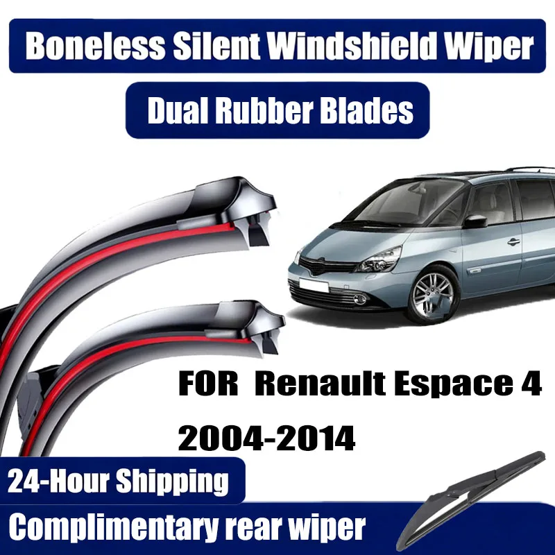 Front Rear Windshield Wiper Blades Kit For Renault Espace 4 2014 2013 2012 2011 2010 2009 2008 2007 20063 2005 2004
Front Rear Windshield Wiper Blades Kit For Renault Espace 4 2014 2013 2012 2011 2010 2009 2008 2007 20063 2005 2004