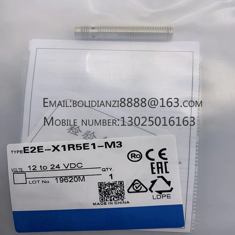 The brand-new original sensor E2E-X1R5E1-M3 E2E-X1R5E1-M1 E2E-X1R5E2 X1R5F1-M3-Z One year warranty in stock
The brand-new original sensor E2E-X1R5E1-M3 E2E-X1R5E1-M1 E2E-X1R5E2 X1R5F1-M3-Z One year warranty in stock