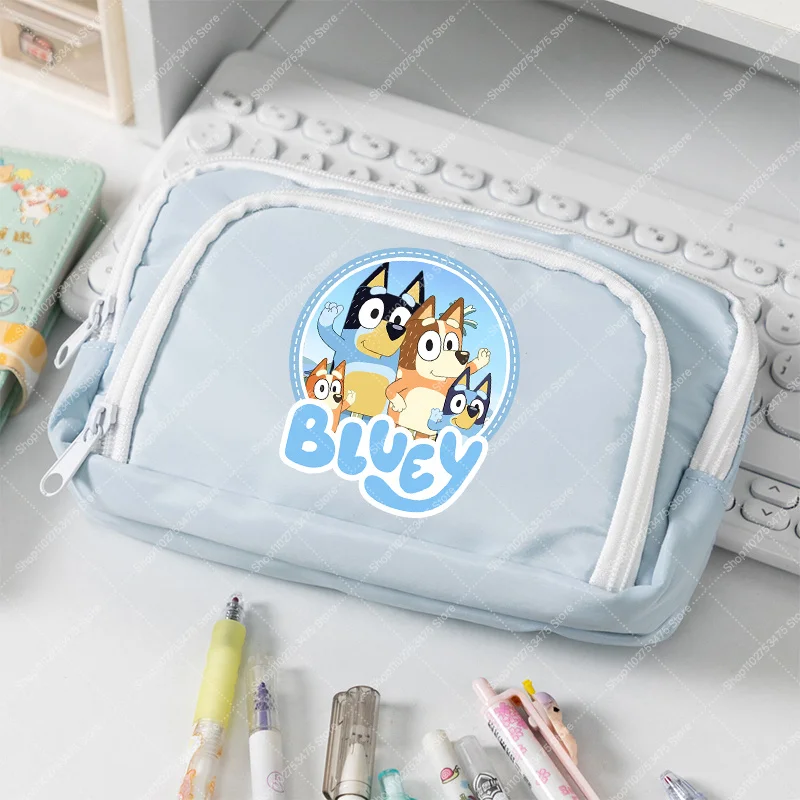 Student Anime Zip Pen Case School Supplies Blueyi Bingos Cartoon Cute Pencil Bag for Boy Girl Kawaii Stationery Storage Pouch
Student Anime Zip Pen Case School Supplies Blueyi Bingos Cartoon Cute Pencil Bag for Boy Girl Kawaii Stationery Storage Pouch