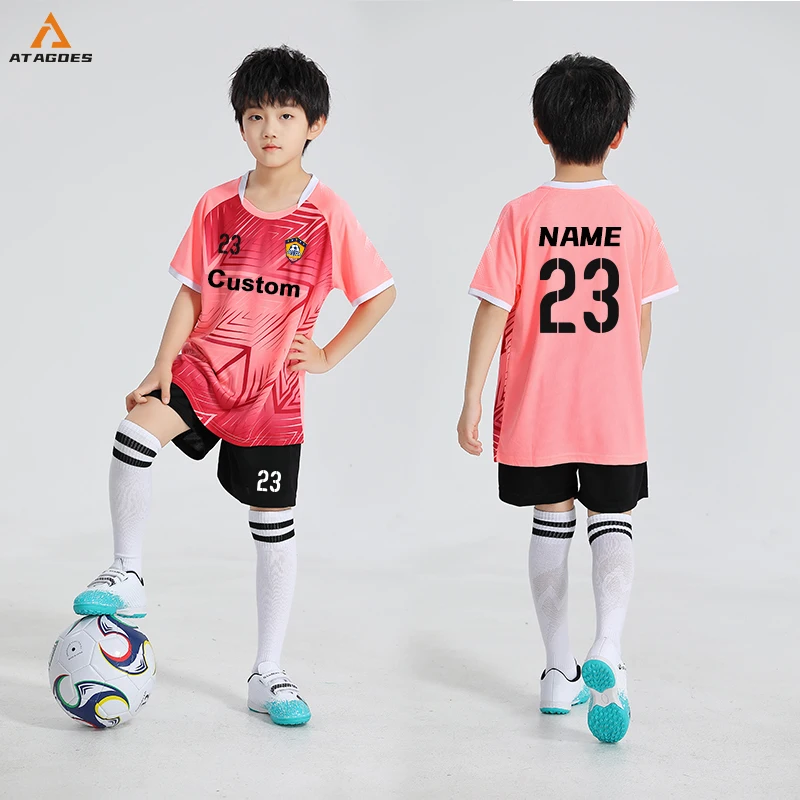 Customized Logo High Quality Soccer Jerseys For Kids Custom Children Football Team Jersey Print Youth Boys Soccer Uniforms 7702
Customized Logo High Quality Soccer Jerseys For Kids Custom Children Football Team Jersey Print Youth Boys Soccer Uniforms 7702