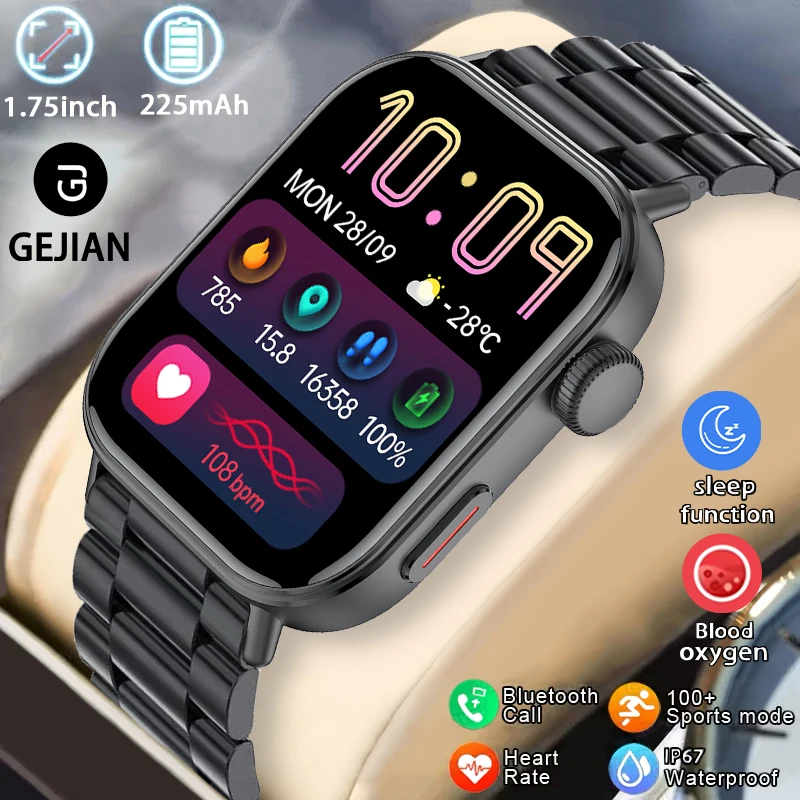 GEJIAN's New ladies' Smartwatch Is Equipped With a 1.75-inch TFT High-definition Screen And Multiple Sports Mode Watches
GEJIAN's New ladies' Smartwatch Is Equipped With a 1.75-inch TFT High-definition Screen And Multiple Sports Mode Watches