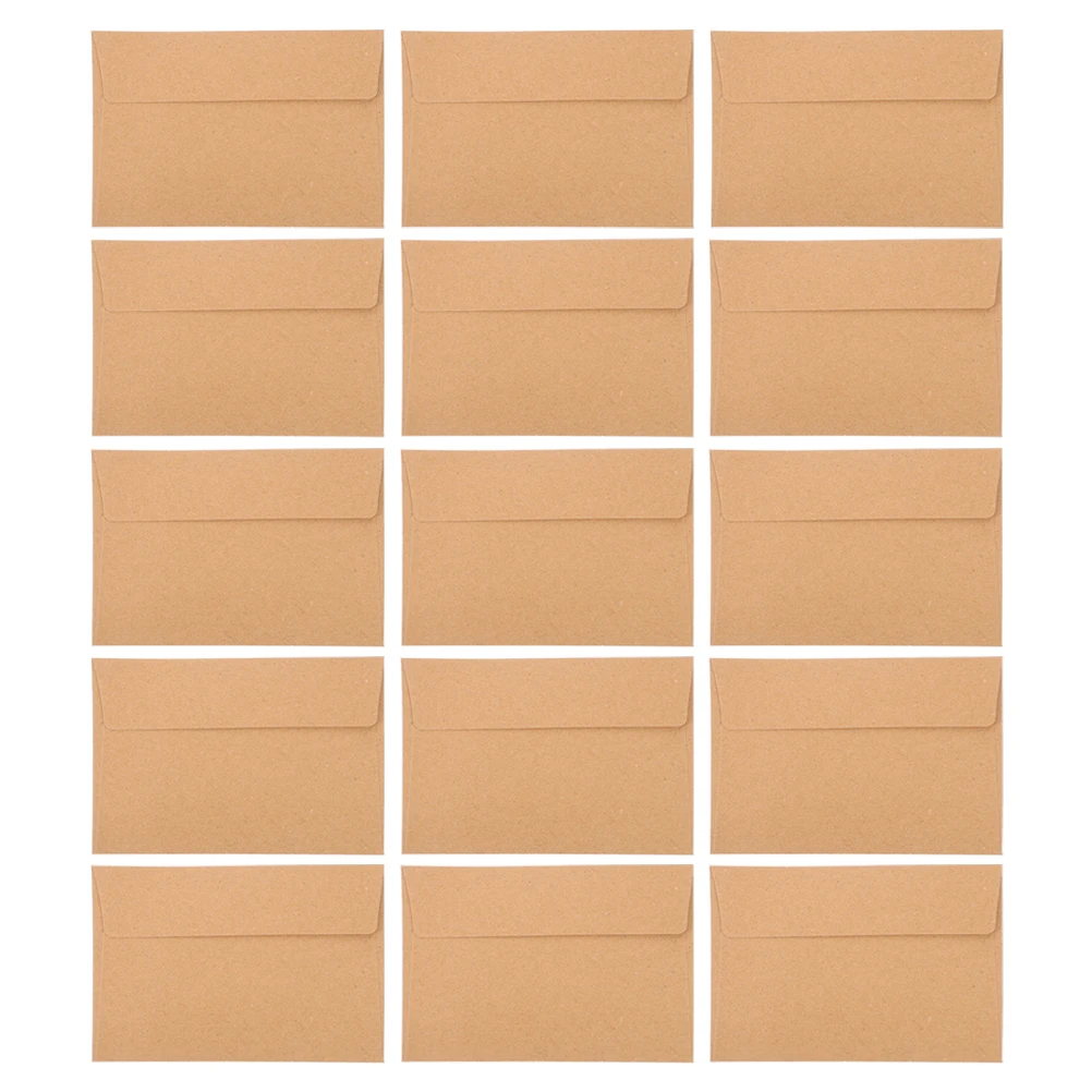 30pcs Invitation Envelopes Self Adhesive Elegant for Wedding Cards Photos Brown Paper Business Check Holiday Mini
30pcs Invitation Envelopes Self Adhesive Elegant for Wedding Cards Photos Brown Paper Business Check Holiday Mini