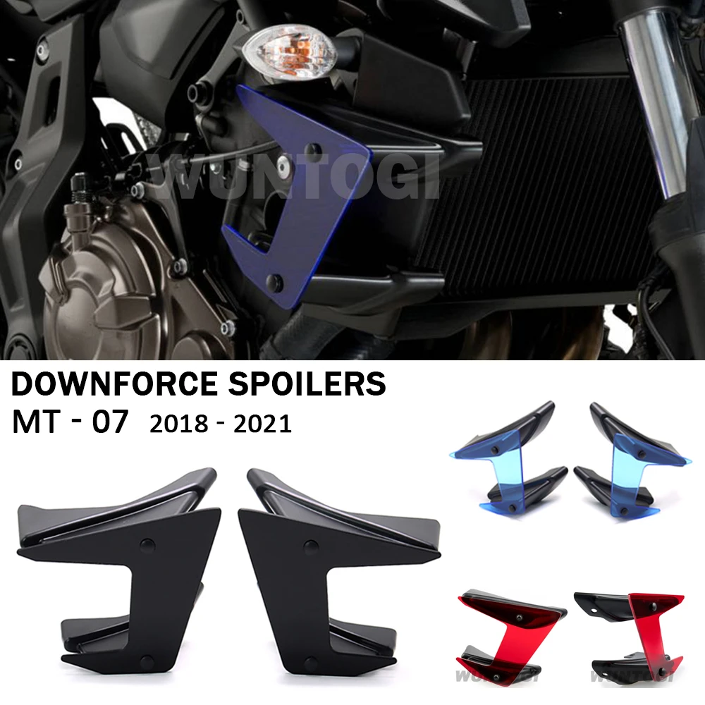 For Yamaha MT-07 MT07 MT 07 2018 - 2022 New Motorcycle Accessories Side Downforce Spoilers Winglet Fairing Wings Deflectors
For Yamaha MT-07 MT07 MT 07 2018 - 2022 New Motorcycle Accessories Side Downforce Spoilers Winglet Fairing Wings Deflectors