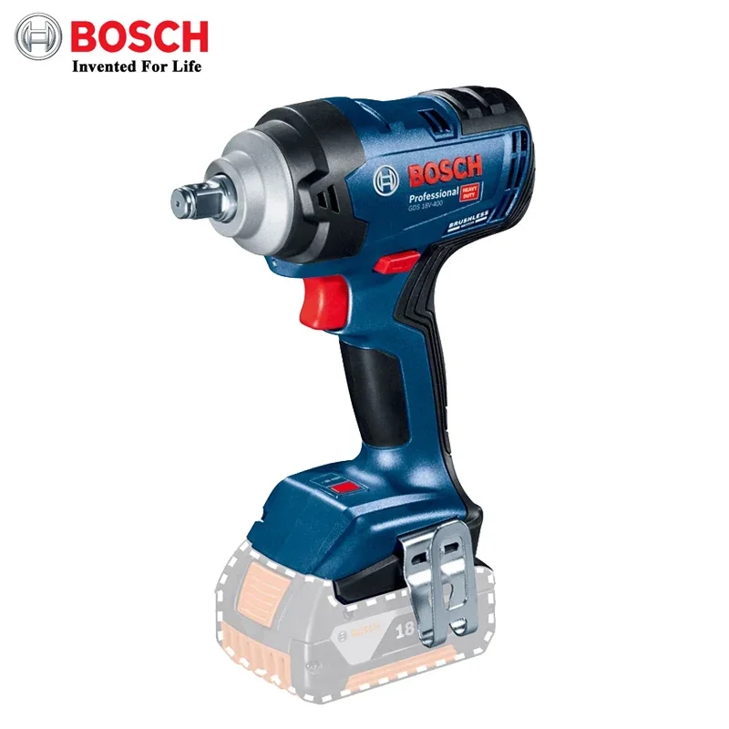 Bosch GDS 18V-400 18V Brushless Impact Wrench Cordless Electric Wrench High Torque Power Tool Professional Lithium-Ion Wrench
Bosch GDS 18V-400 18V Brushless Impact Wrench Cordless Electric Wrench High Torque Power Tool Professional Lithium-Ion Wrench