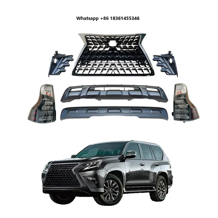 For GX460 GX 2022+ Factory Sales Bumper Lip Tail Lights Grille Body Kit
For GX460 GX 2022+ Factory Sales Bumper Lip Tail Lights Grille Body Kit