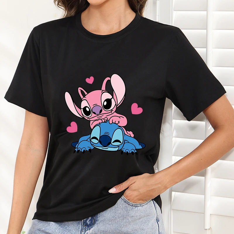Personalized Women's Short Sleeve Top T Shirt Disney Clothes Minnie Mouse Printed Y2k Mickey Cartoon Clothing Tees Summer Tops
Personalized Women's Short Sleeve Top T Shirt Disney Clothes Minnie Mouse Printed Y2k Mickey Cartoon Clothing Tees Summer Tops