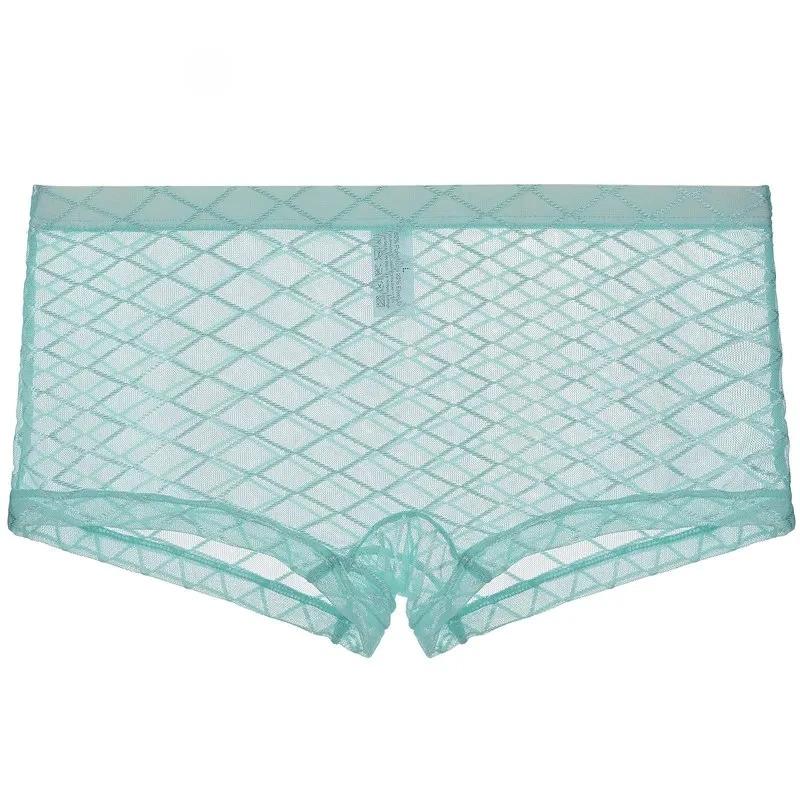 Men's Boxy Underwear Diamond Mesh See-Through Boxershorts Transparent Boxer Ultra-thin Quick Dry Cool Feel Lightwegiht Underpant
Men's Boxy Underwear Diamond Mesh See-Through Boxershorts Transparent Boxer Ultra-thin Quick Dry Cool Feel Lightwegiht Underpant