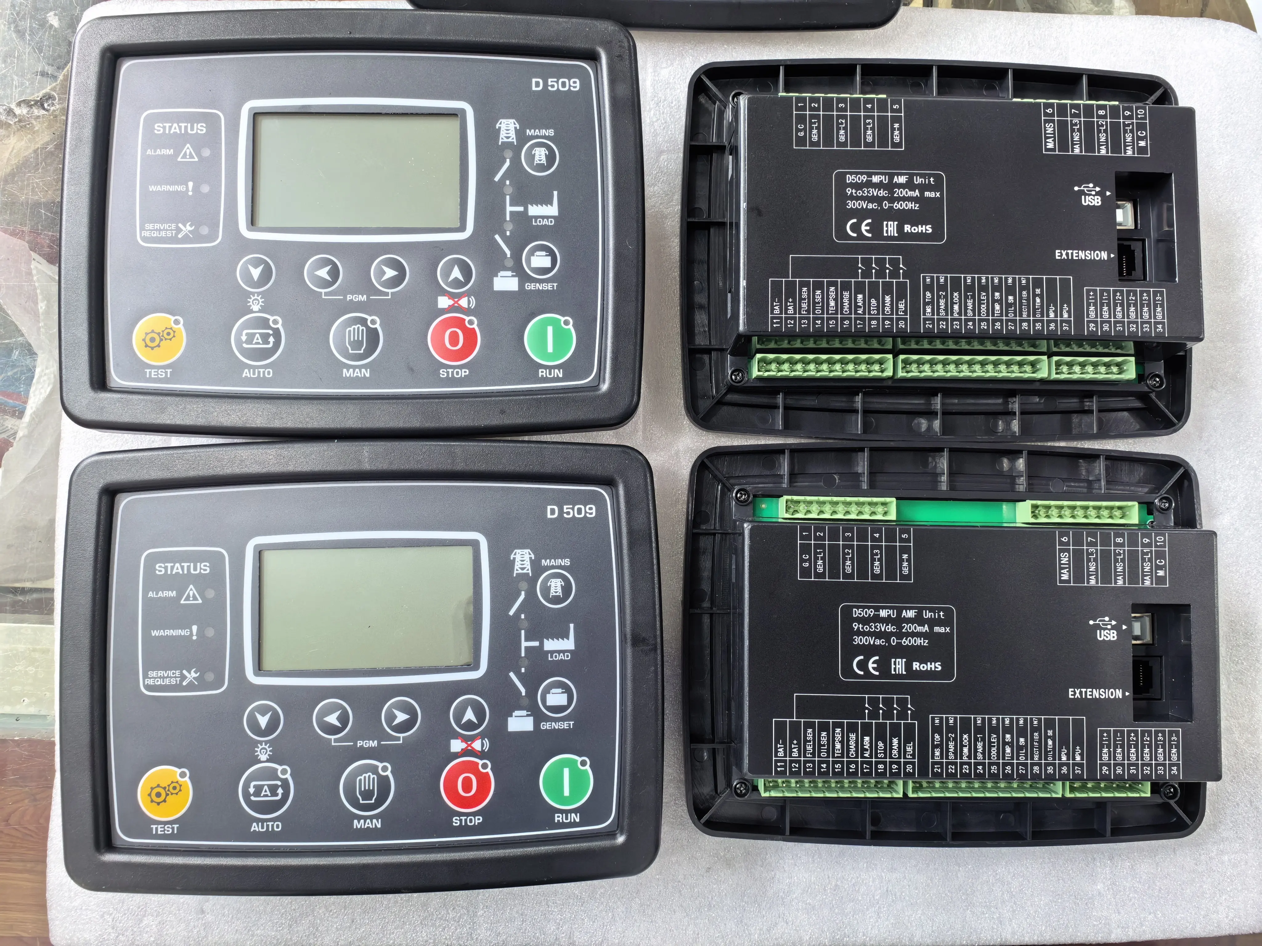 DATAKOM D509 Generator Controller - Electronic Control Panel for Power Generation Systems
DATAKOM D509 Generator Controller - Electronic Control Panel for Power Generation Systems