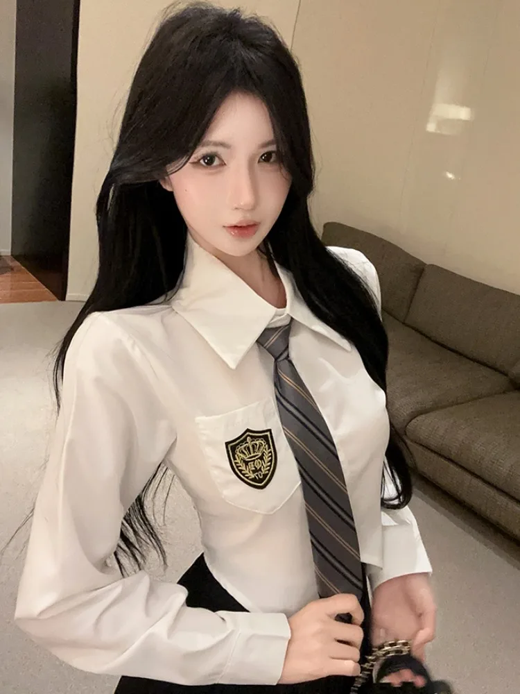 Autumnal College Style JK Uniform Set Women's Design Sensation Pure Desire Long Sleeve Shirt Pleated Short Skirt Two Pi...
Autumnal College Style JK Uniform Set Women's Design Sensation Pure Desire Long Sleeve Shirt Pleated Short Skirt Two Pi...