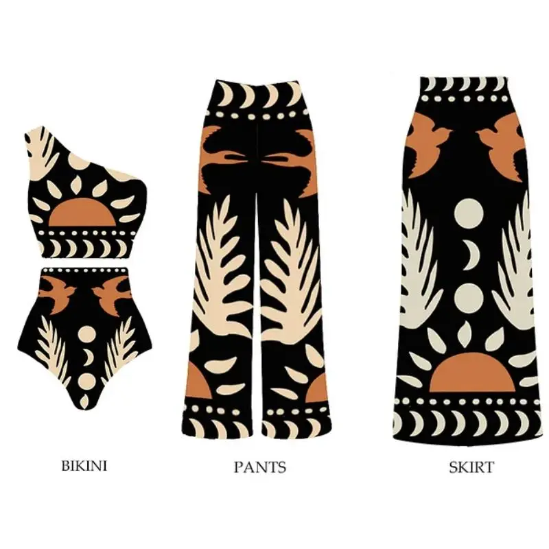 2024 V Neck Cut Out Printed bikini set Women's Swimwear One Piece and Pants Beachwear tankini Bodysuit Skirt Dress
2024 V Neck Cut Out Printed bikini set Women's Swimwear One Piece and Pants Beachwear tankini Bodysuit Skirt Dress
