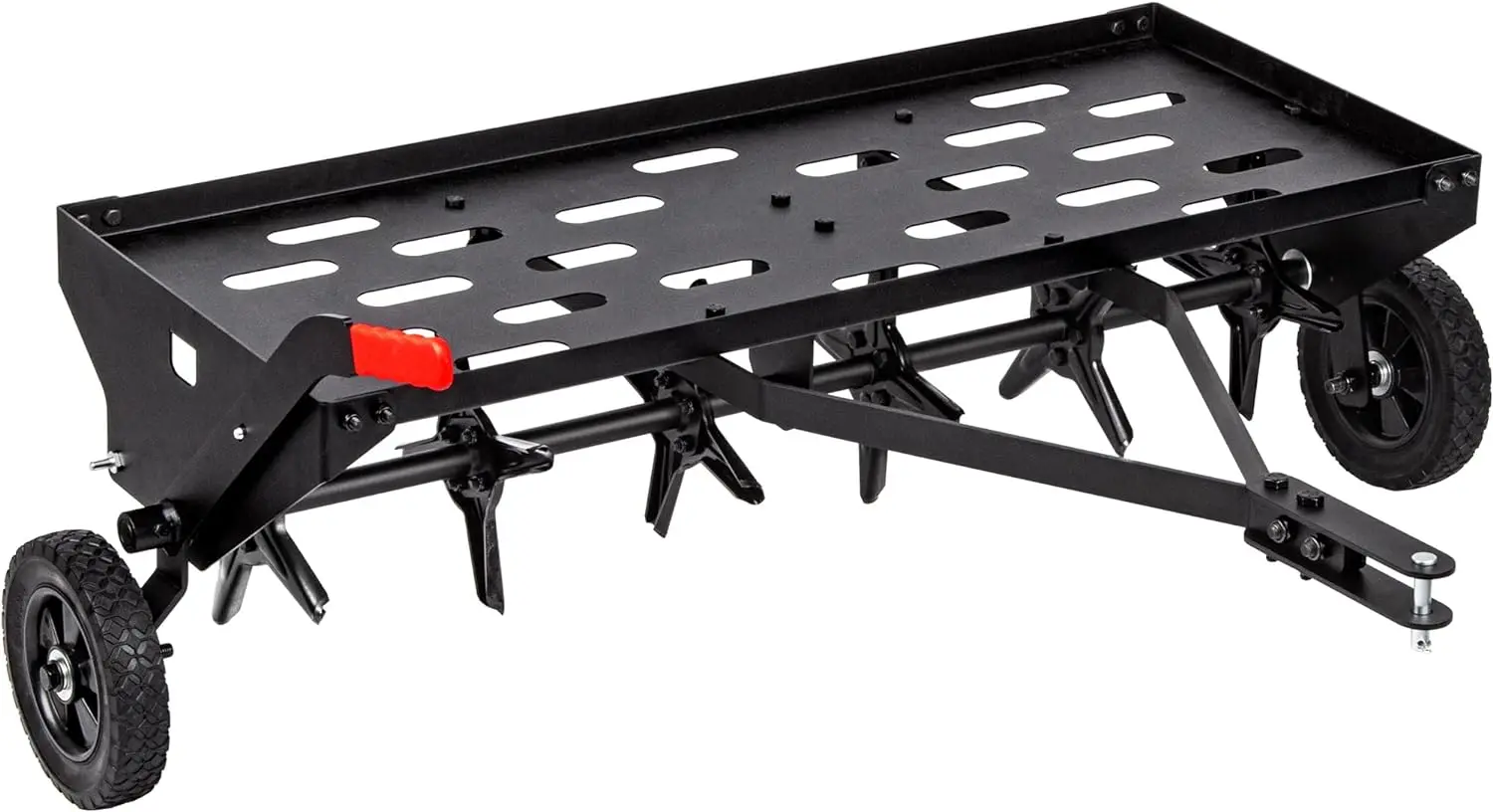40-Inch Tow Behind Plug Aerator with Universal Hitch, Tow Plug Aerator with Extra-Wide Tow Bar,
40-Inch Tow Behind Plug Aerator with Universal Hitch, Tow Plug Aerator with Extra-Wide Tow Bar,