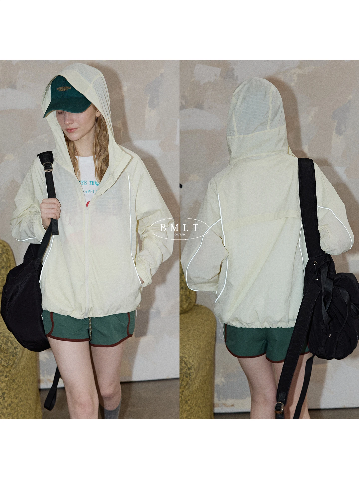 BMLT Summer 2026 New Lightweight Casual Outdoor Long Sleeve Hat Women's Sun Protection Clothing Nylon Straight Tube Style Zipper
BMLT Summer 2026 New Lightweight Casual Outdoor Long Sleeve Hat Women's Sun Protection Clothing Nylon Straight Tube Style Zipper